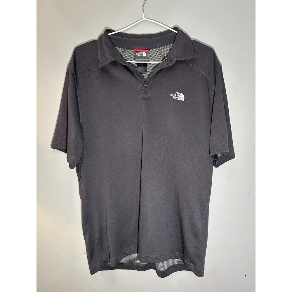 The North Face Mens Polo‎ Shirt Medium Short Sleeve Performance Hiking Top